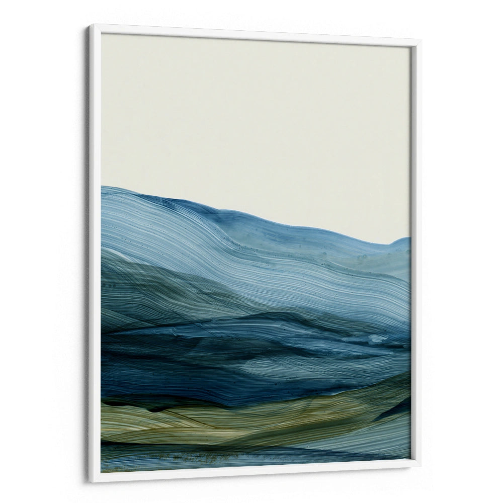 Mist Land 1 Modern Abstract Wall Art - XS / Matte Paper / Rolled Art - Nook At You