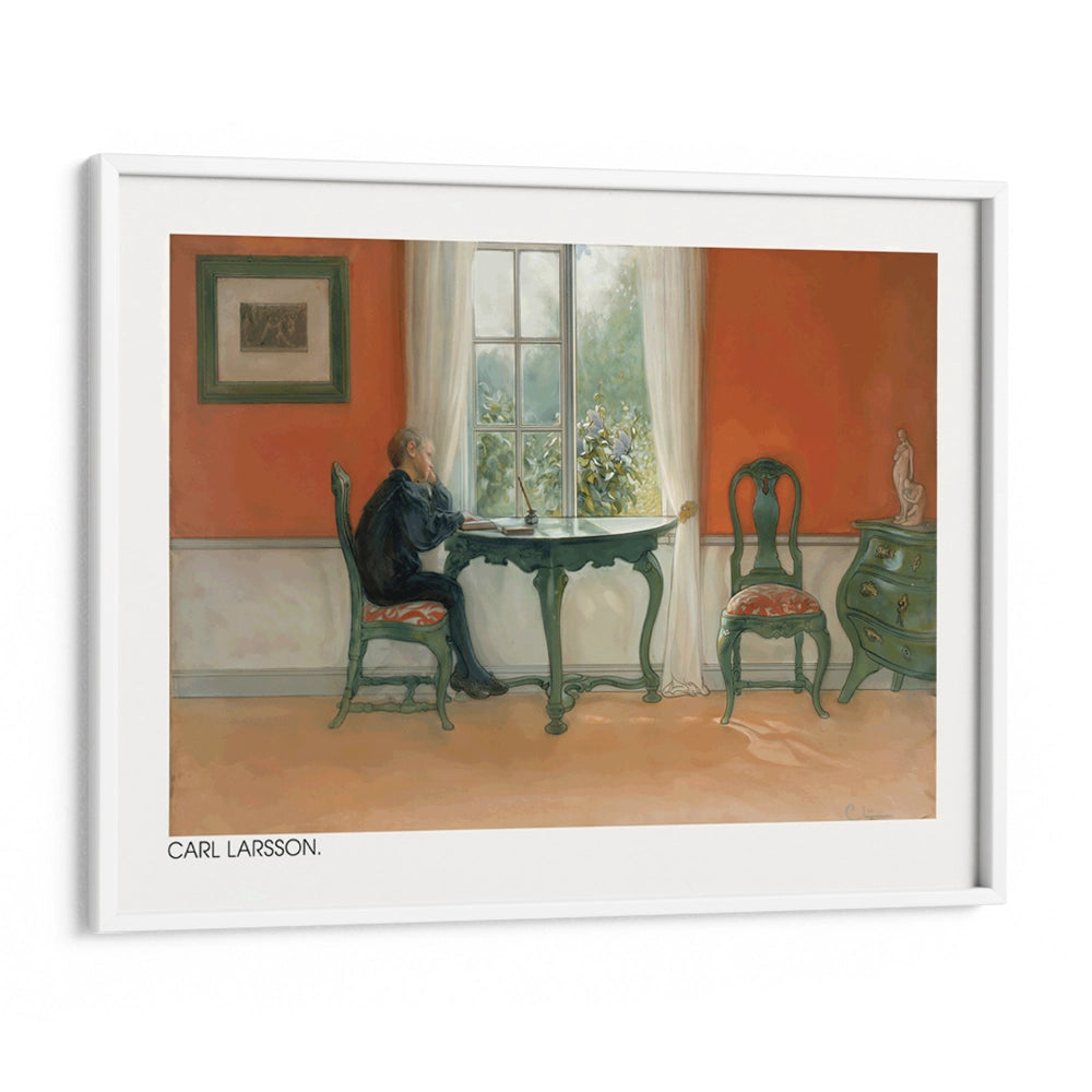 Carl Larsson - Ehtoja Luetaan Exhibition Wall Art - XS / Matte Paper / Rolled Art - Nook At You
