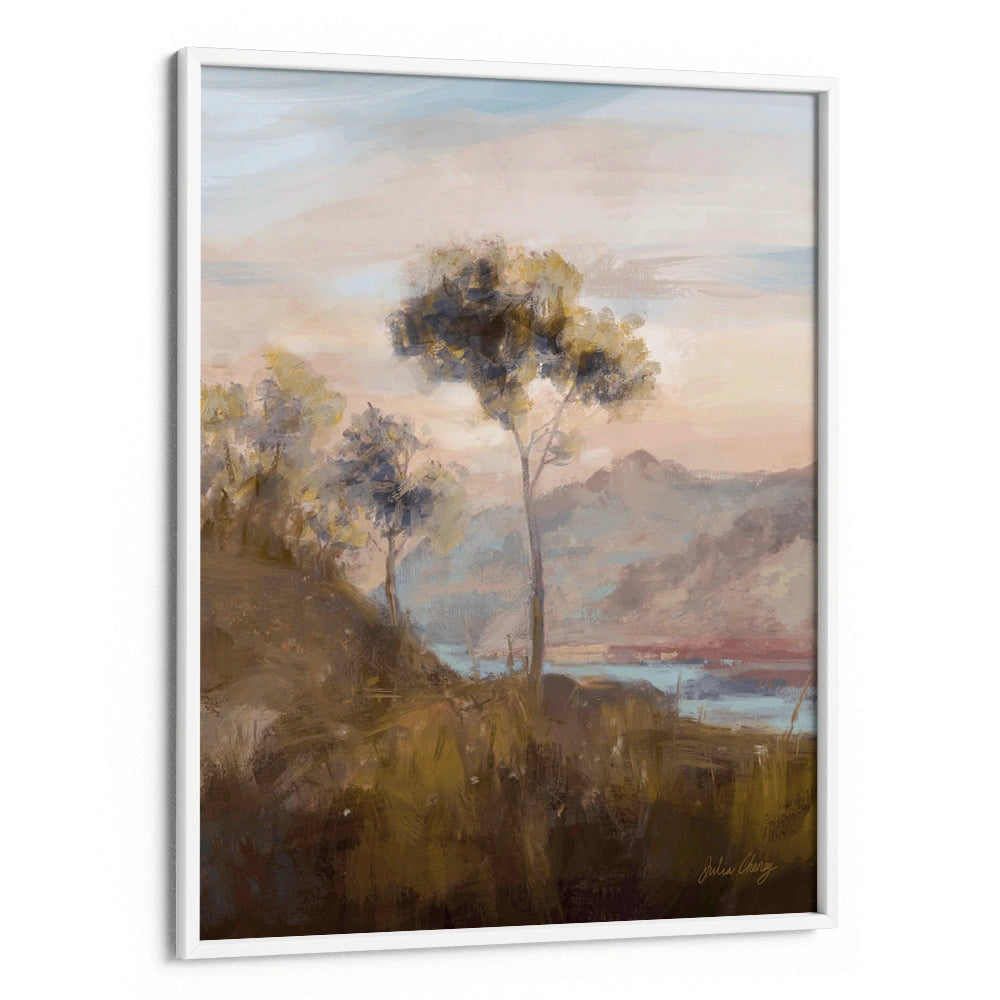 Hazy Mountain Retreat Landscape Art For Living Room - XS / Matte Paper / Rolled Art - Nook At You