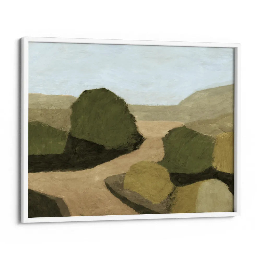 Paysage 1 Abstract Landscape Wall Art - XS / Matte Paper / Rolled Art - Nook At You