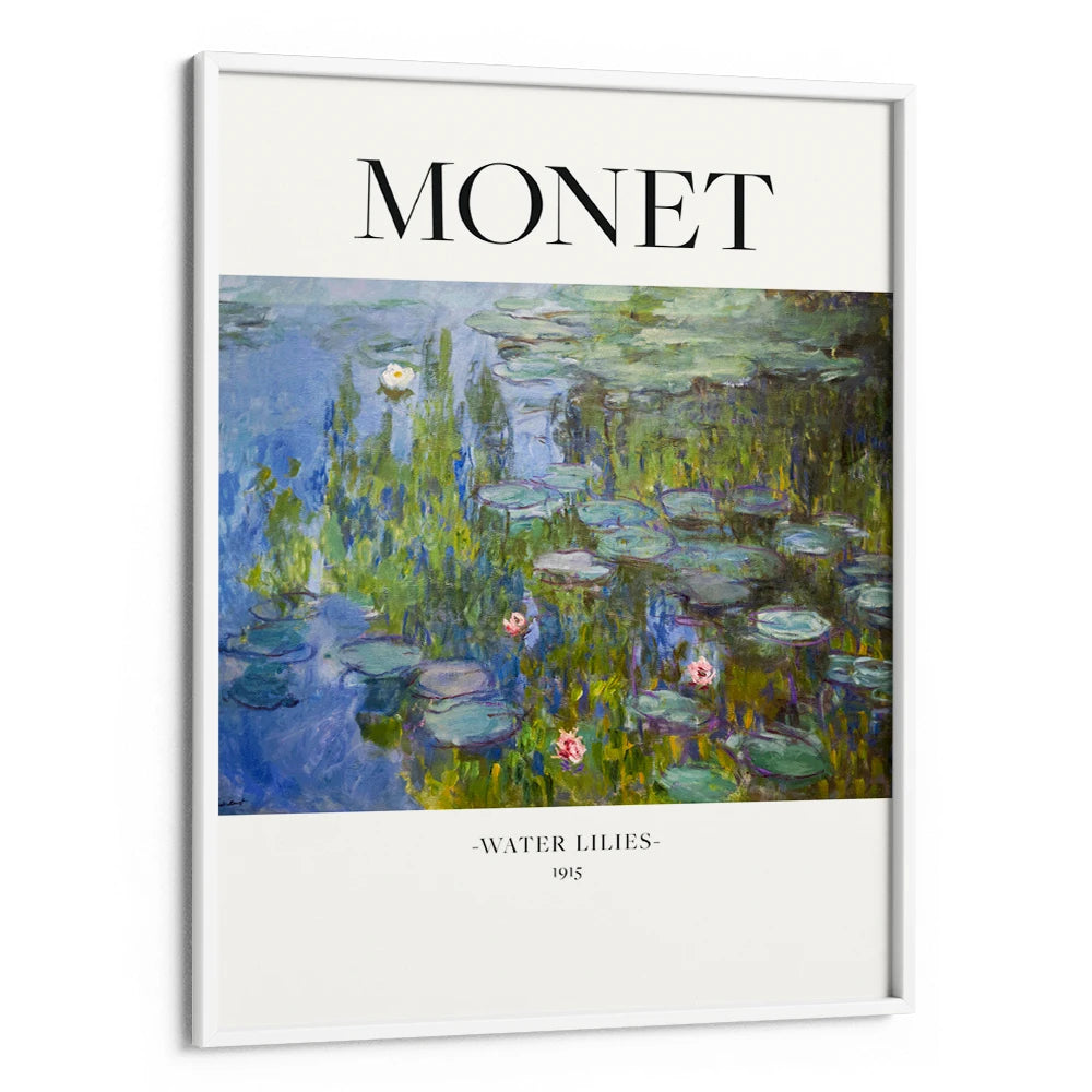 Claude Monet - Water Lilies 1915 Exhibition Poster for Living Room - XS / Matte Paper / Rolled Art - Nook At You