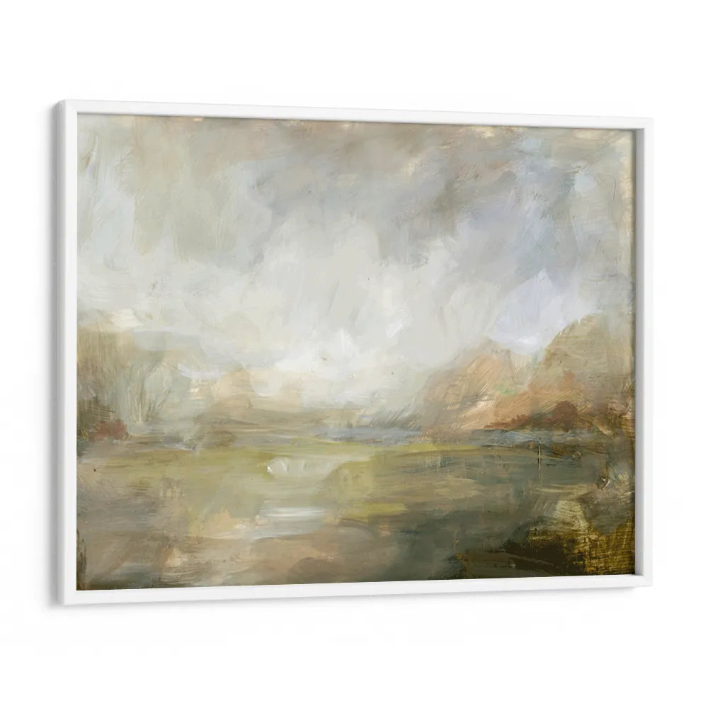 Misty Morning Vista Abstract Wall Art Poster - XS / Matte Paper / Rolled Art - Nook At You