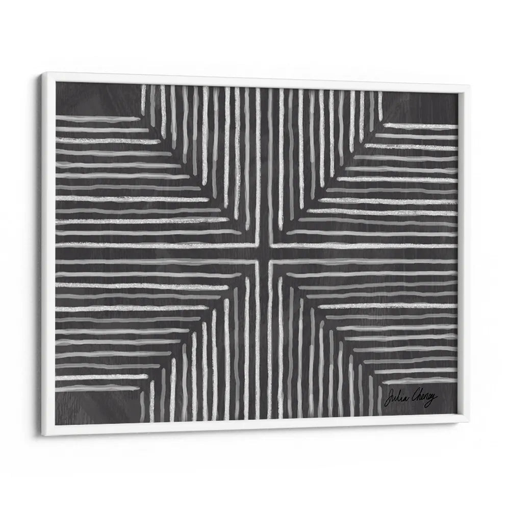 Grid in Motion Abstract Wall Art Poster - XS / Matte Paper / Rolled Art - Nook At You