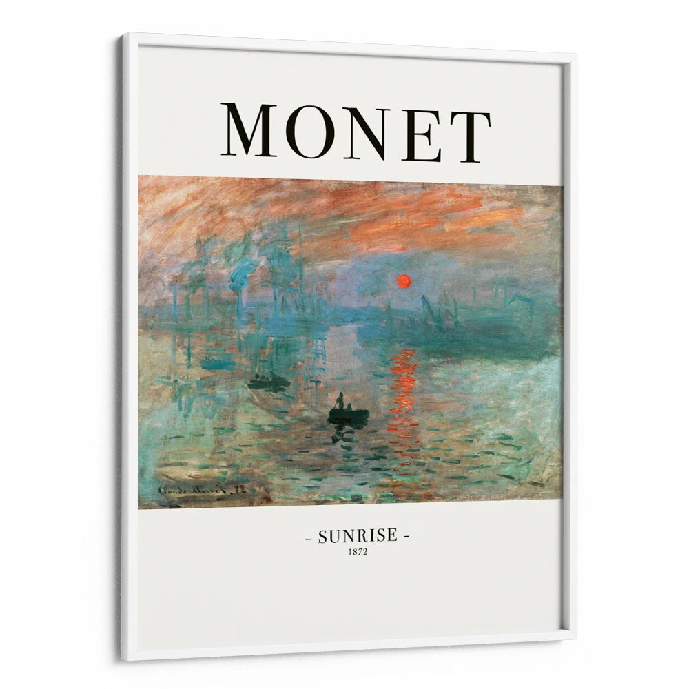 Claude Monet - Sunrise 1872 Exhibition Art Print - XS / Matte Paper / Rolled Art - Nook At You