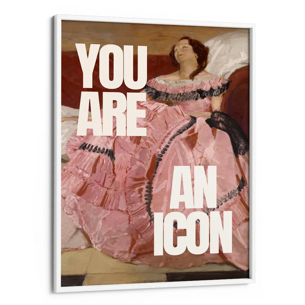 You Are An Icon Quirky Wall Art - XS / Matte Paper / Rolled Art - Nook At You