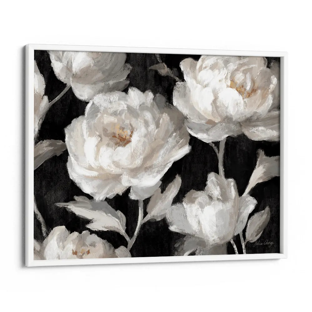 Moonlit Petals Botanical Painting - XS / Matte Paper / Rolled Art - Nook At You
