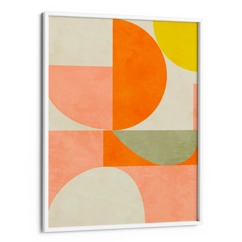 Summer Circles Vibrant Geometric Wall Art Poster - XS / Matte Paper / Rolled Art - Nook At You