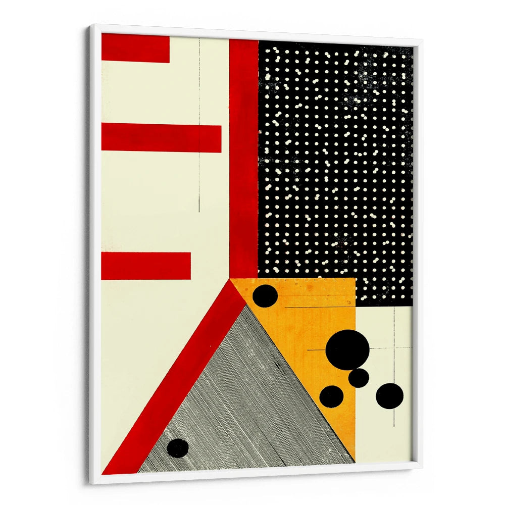 Bold Geometric Abstract Wall Art For Living Room - XS / Matte Paper / Rolled Art - Nook At You