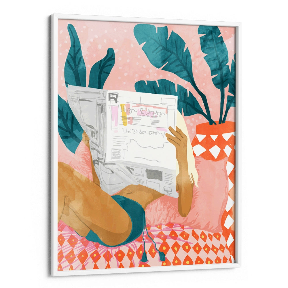 Bohemian Morning News Wall Art - XS / Matte Paper / Rolled Art - Nook At You