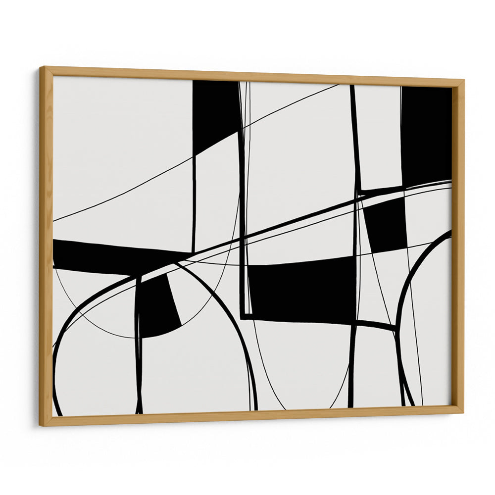 Crossed Paths Abstract Painting - XS / Matte Paper / Rolled Art - Nook At You