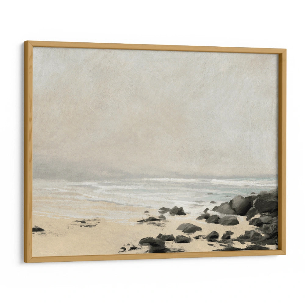 Beach Horizontal Landscape Painting - XS / Matte Paper / Rolled Art - Nook At You