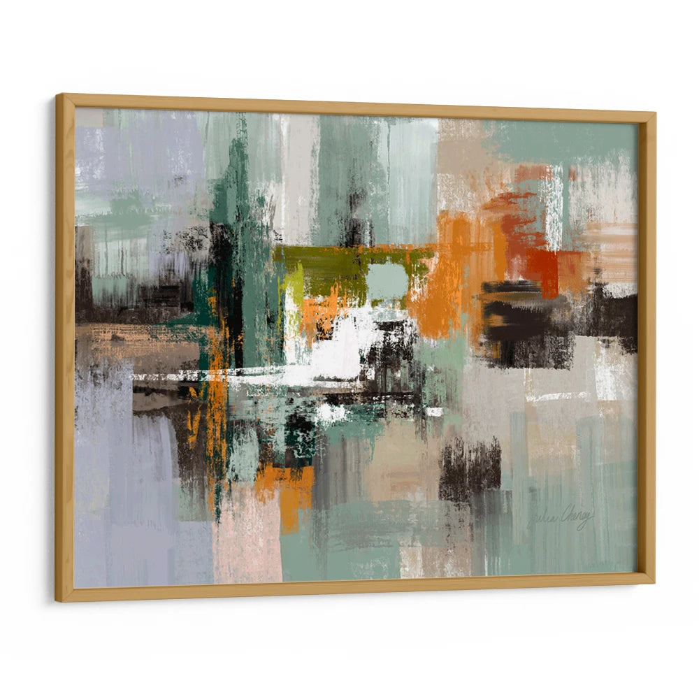 Chromatic Layers Abstract Wall Art Print - XS / Matte Paper / Rolled Art - Nook At You