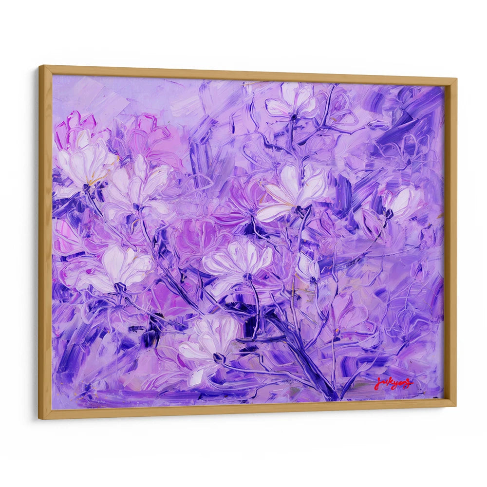 Dreamy Lavender Blossoms Vibrant Botanical Wall Art Poster - XS / Matte Paper / Rolled Art - Nook At You