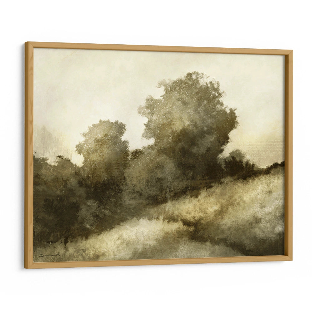 Devon Hill Landscape Wall Art Painting - XS / Matte Paper / Rolled Art - Nook At You