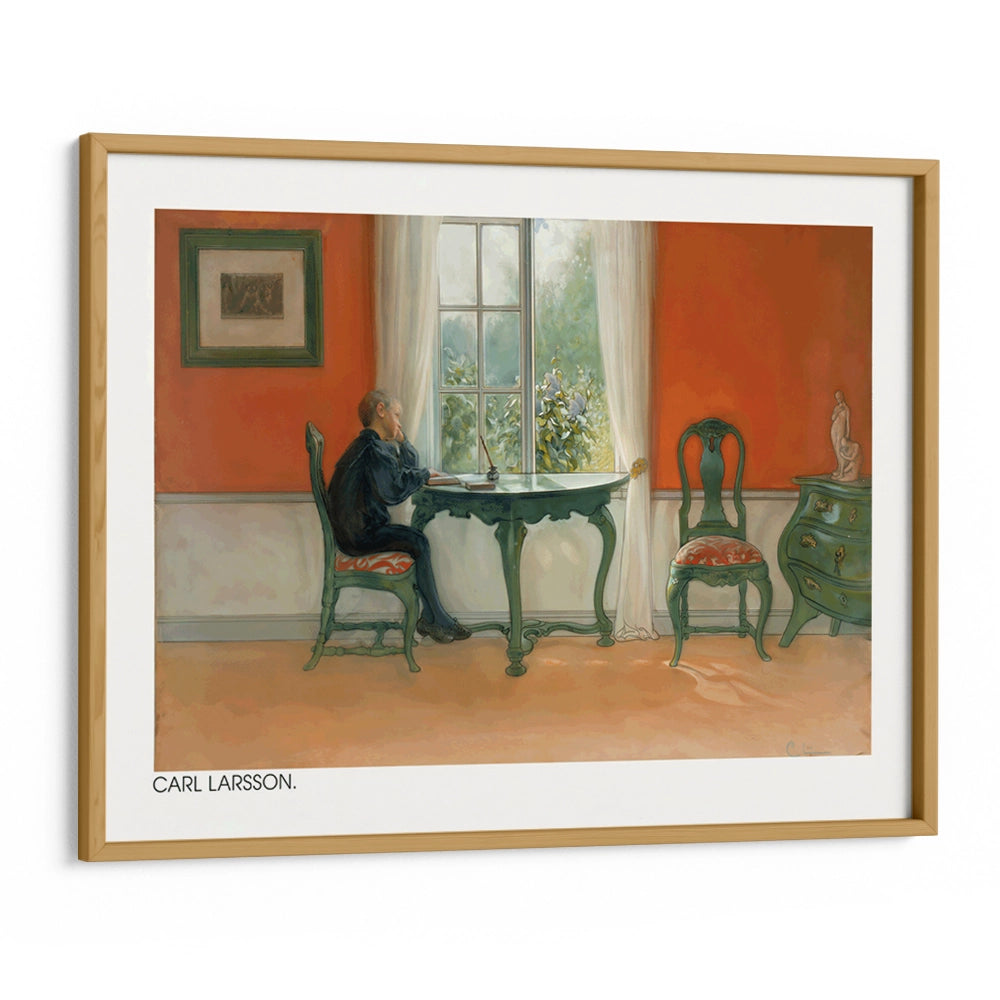 Carl Larsson - Ehtoja Luetaan Exhibition Wall Art - XS / Matte Paper / Rolled Art - Nook At You