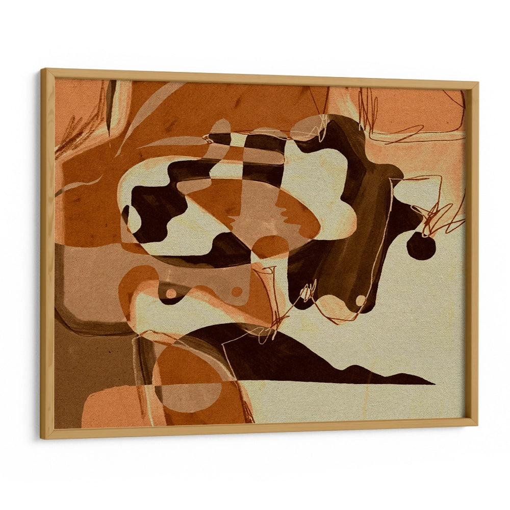 Becoming 3 Horizontal Abstract Art Poster - XS / Matte Paper / Rolled Art - Nook At You