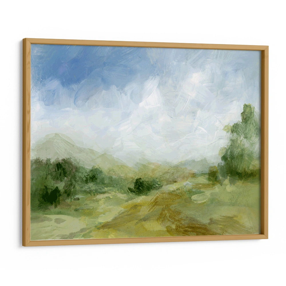 A Serene Countryside Scene Landscape Painting - XS / Matte Paper / Rolled Art - Nook At You