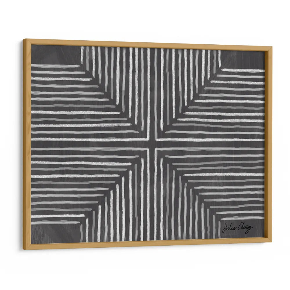 Grid in Motion Abstract Wall Art Poster - XS / Matte Paper / Rolled Art - Nook At You
