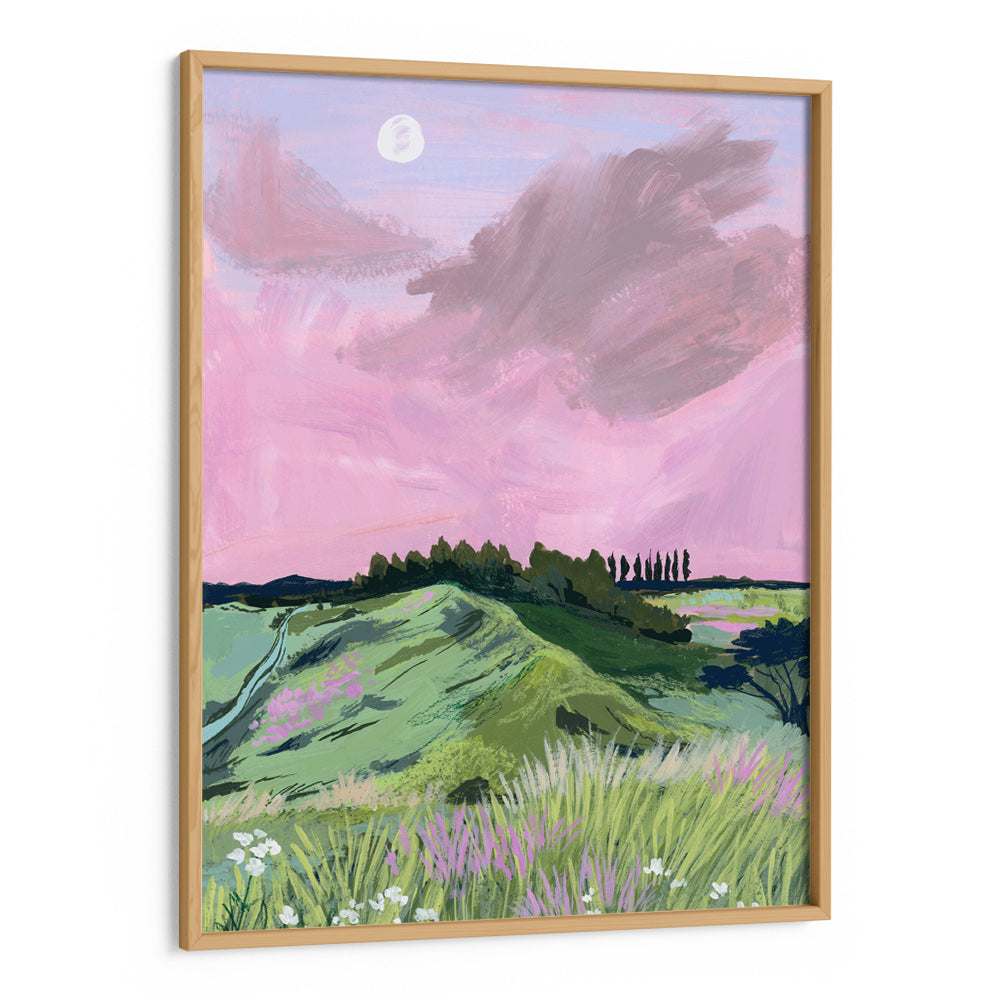 Morning Calm - Dreamy Landscape Wall Art Poster - XS / Matte Paper / Rolled Art - Nook At You