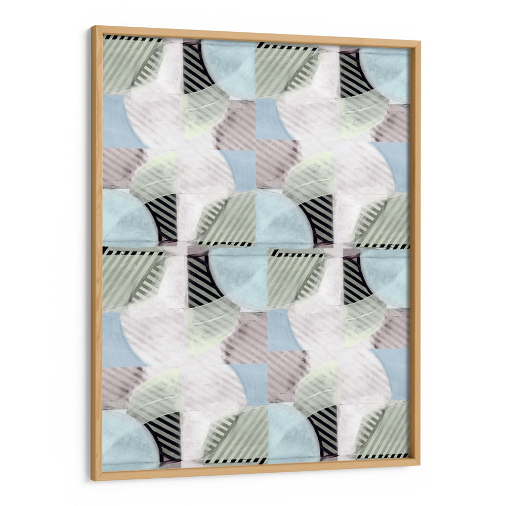 Abstract Misty Stripes 3 Painting - XS / Matte Paper / Rolled Art - Nook At You