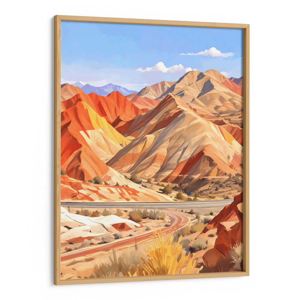 Colorful Peakscape Landscape Wall Art - XS / Matte Paper / Rolled Art - Nook At You