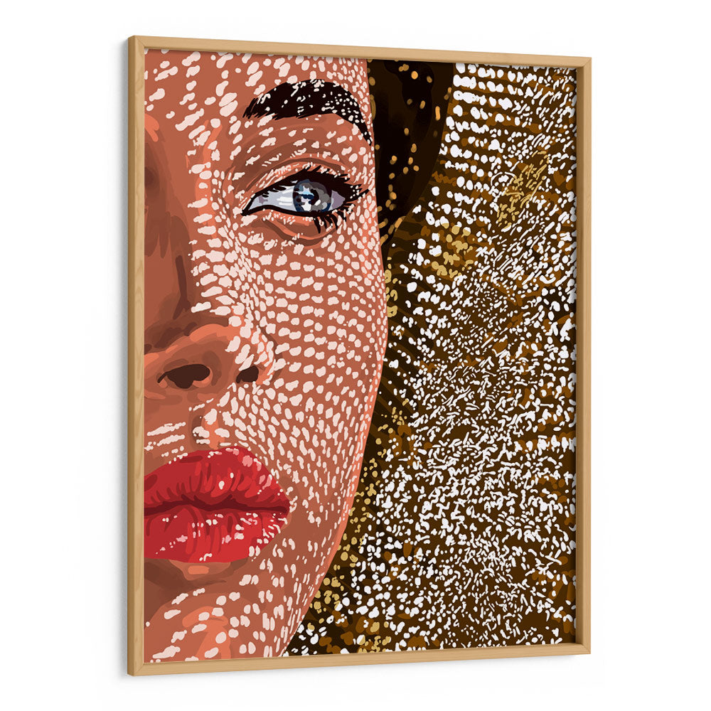 Under the Jute Hat, Bohemian Woman Fashion Painting - XS / Matte Paper / Rolled Art - Nook At You