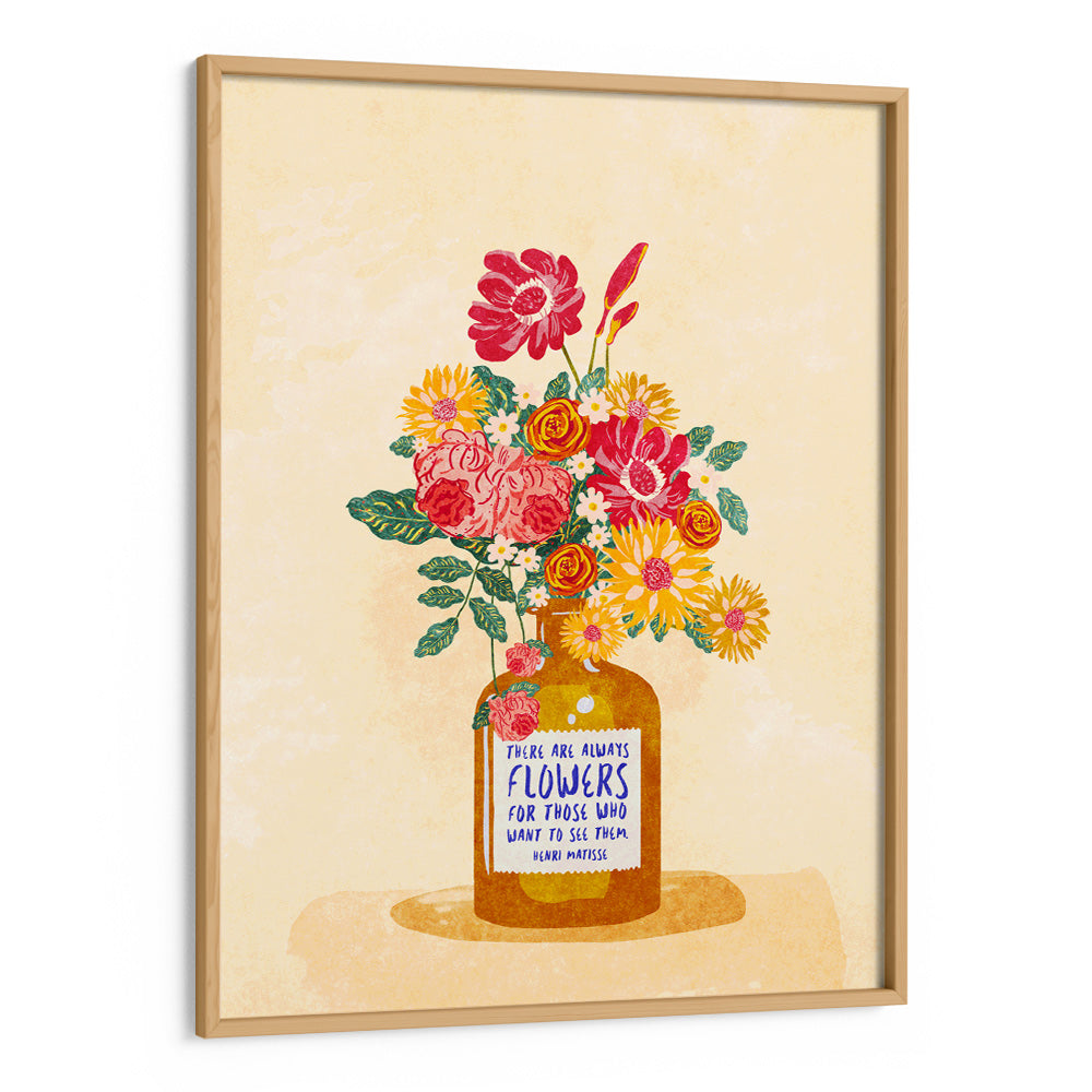 Where Flowers Grow Botanical Wall Art - XS / Matte Paper / Rolled Art - Nook At You