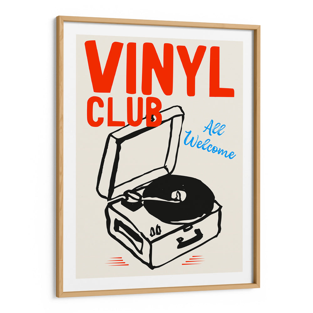 Vinyl Club Wall Art - XS / Matte Paper / Rolled Art - Nook At You