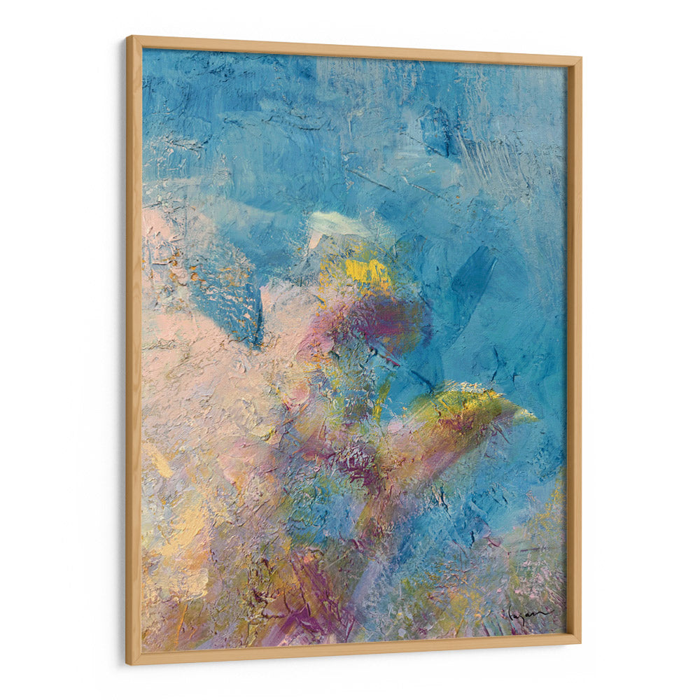 Blue Skies Canvas Painting - XS / Matte Paper / Rolled Art - Nook At You