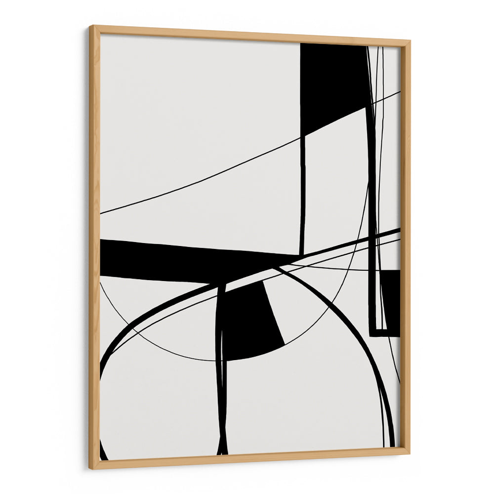 Crossed Paths II Abstract Wall Art - XS / Matte Paper / Rolled Art - Nook At You