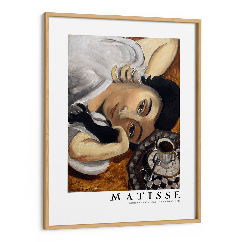 Matisse - Lorette Con Una Tazza Di Caffe (1916) Exhibition Poster - XS / Matte Paper / Rolled Art - Nook At You