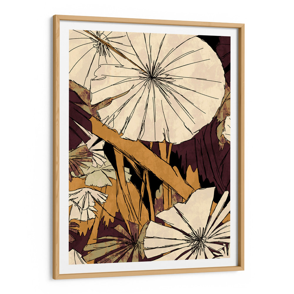 Gold Plants Wall Art Print - XS / Matte Paper / Rolled Art - Nook At You