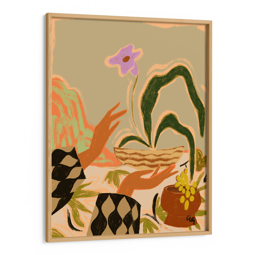 Serene Offering Boho Art - XS / Matte Paper / Rolled Art - Nook At You