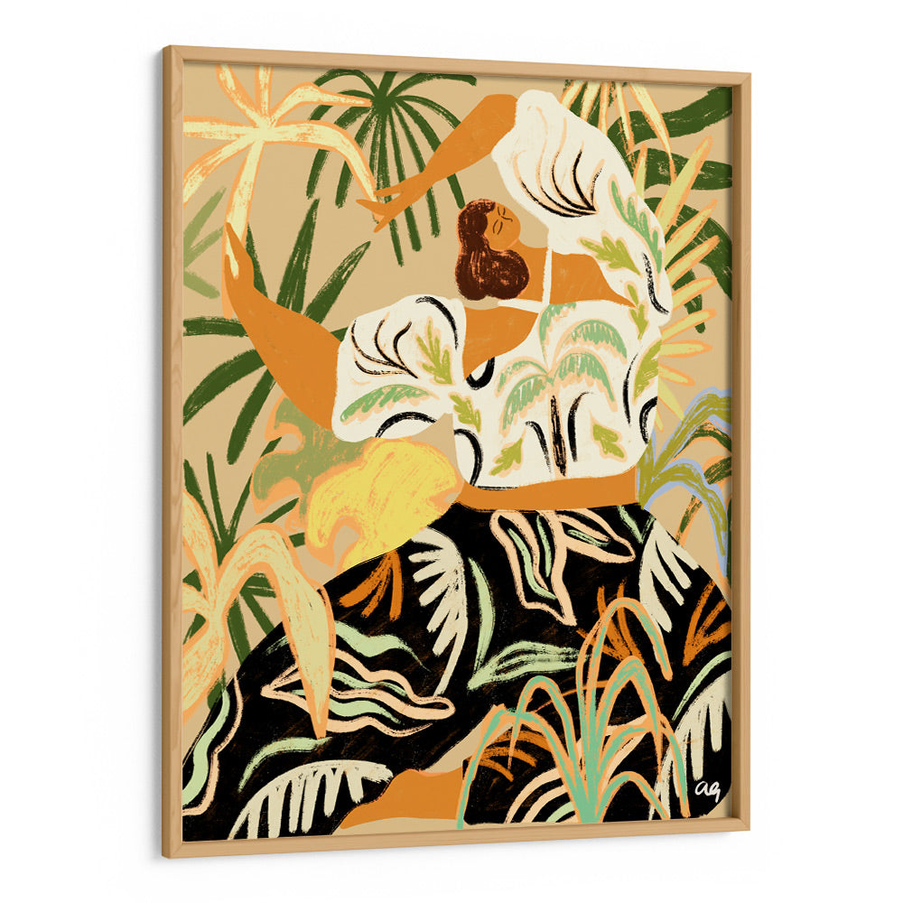 Nature Embrace Boho Artwork - 5XL / Canvas / Rolled Art - Nook At You