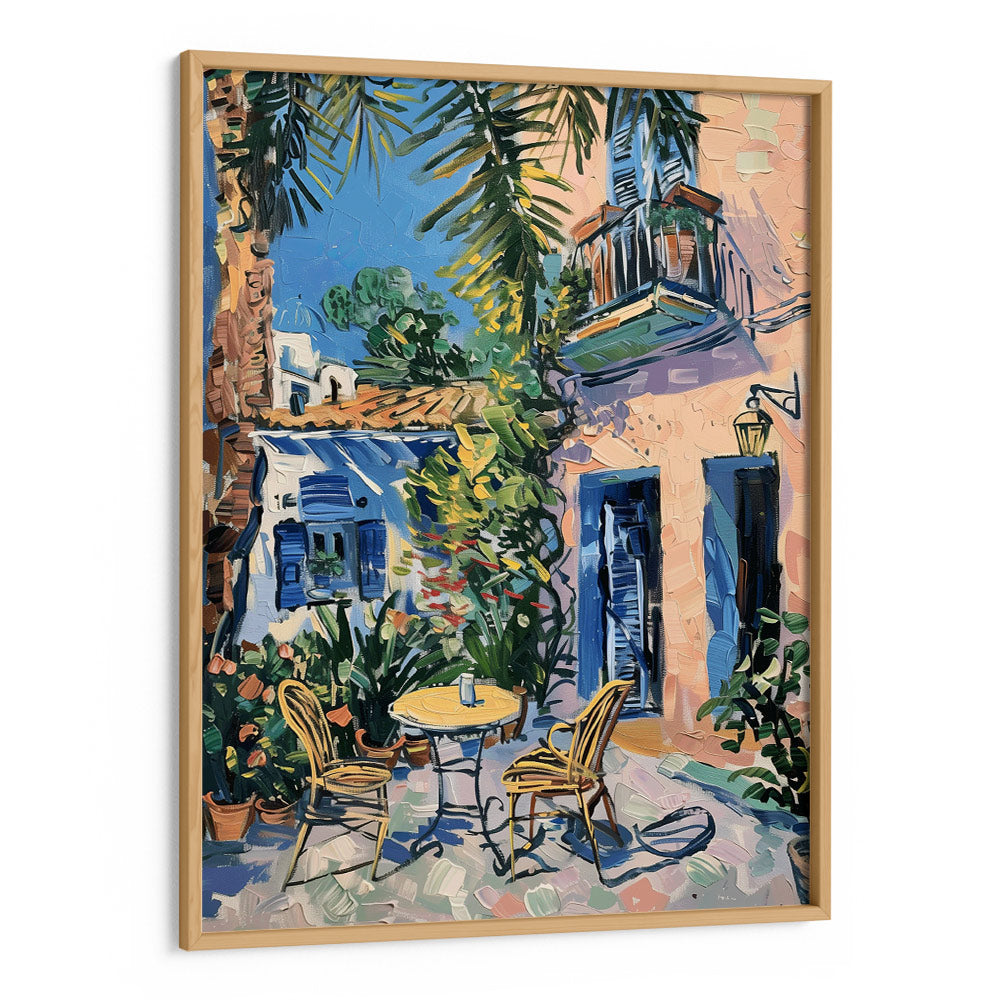 Courtyard Landscape Art Prints - XS / Matte Paper / Rolled Art - Nook At You
