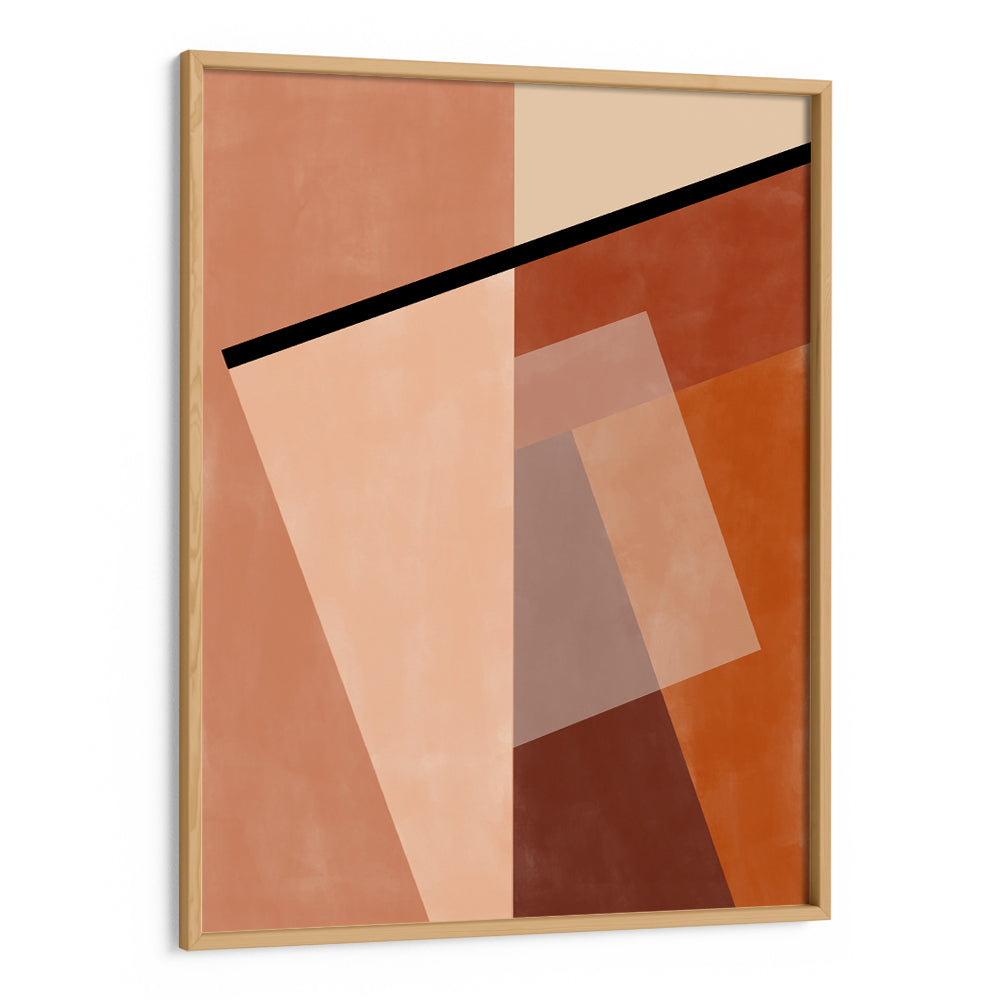 Geometric Shapes Framed Art - XS / Matte Paper / Rolled Art - Nook At You