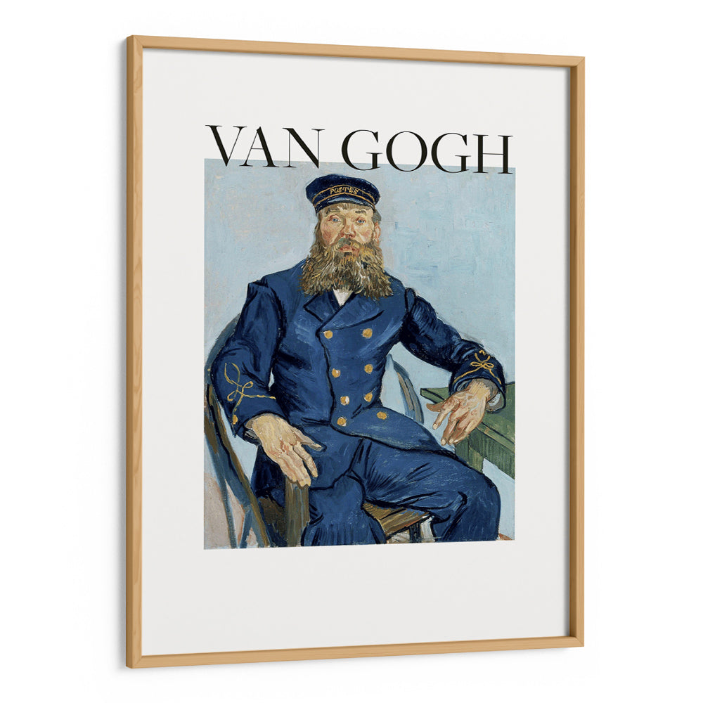 Van Gogh - Portrait of the Postman Joseph Roulin (1888) Art Print - XS / Matte Paper / Rolled Art - Nook At You