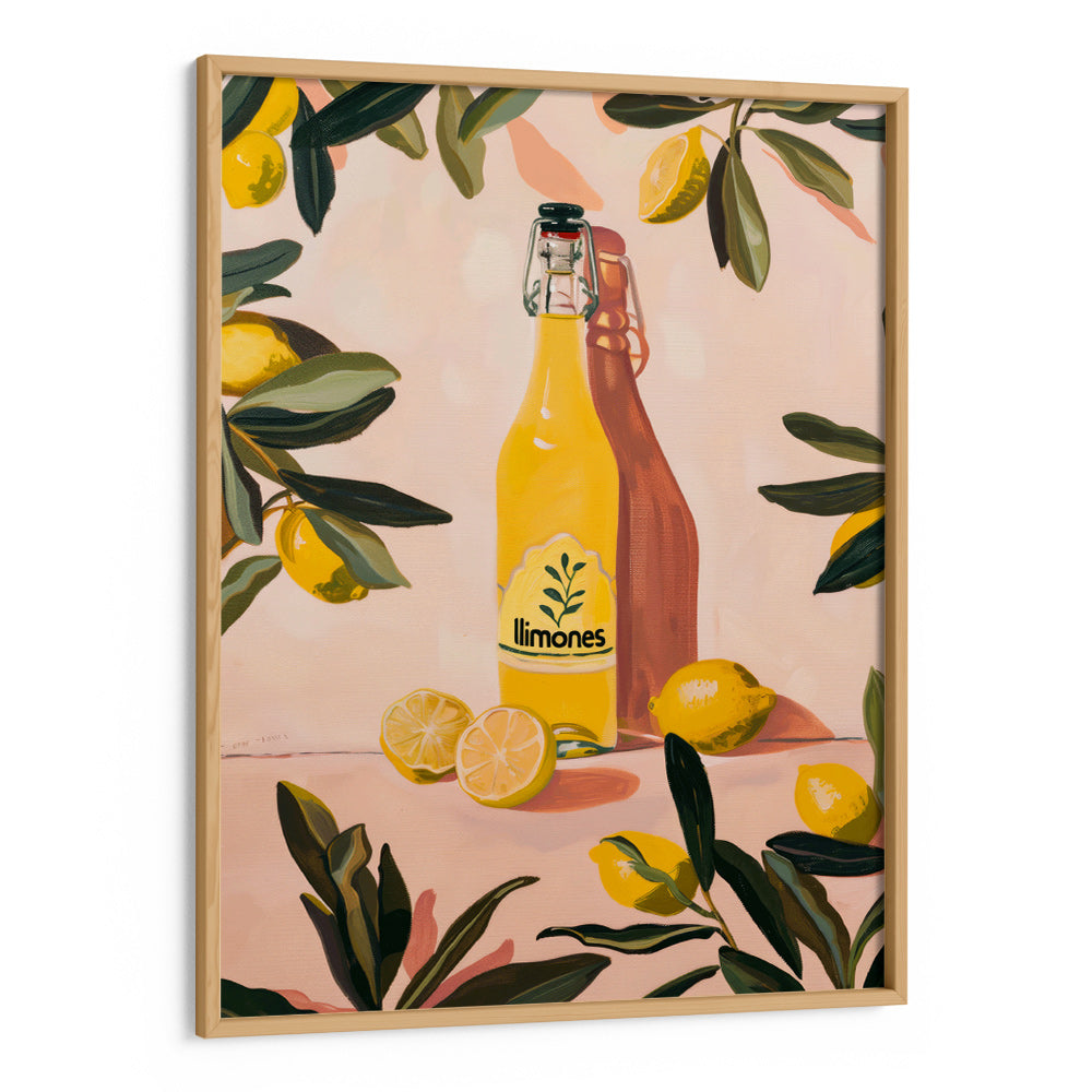 The Lemon Postcard Canvas Painting - XS / Matte Paper / Rolled Art - Nook At You