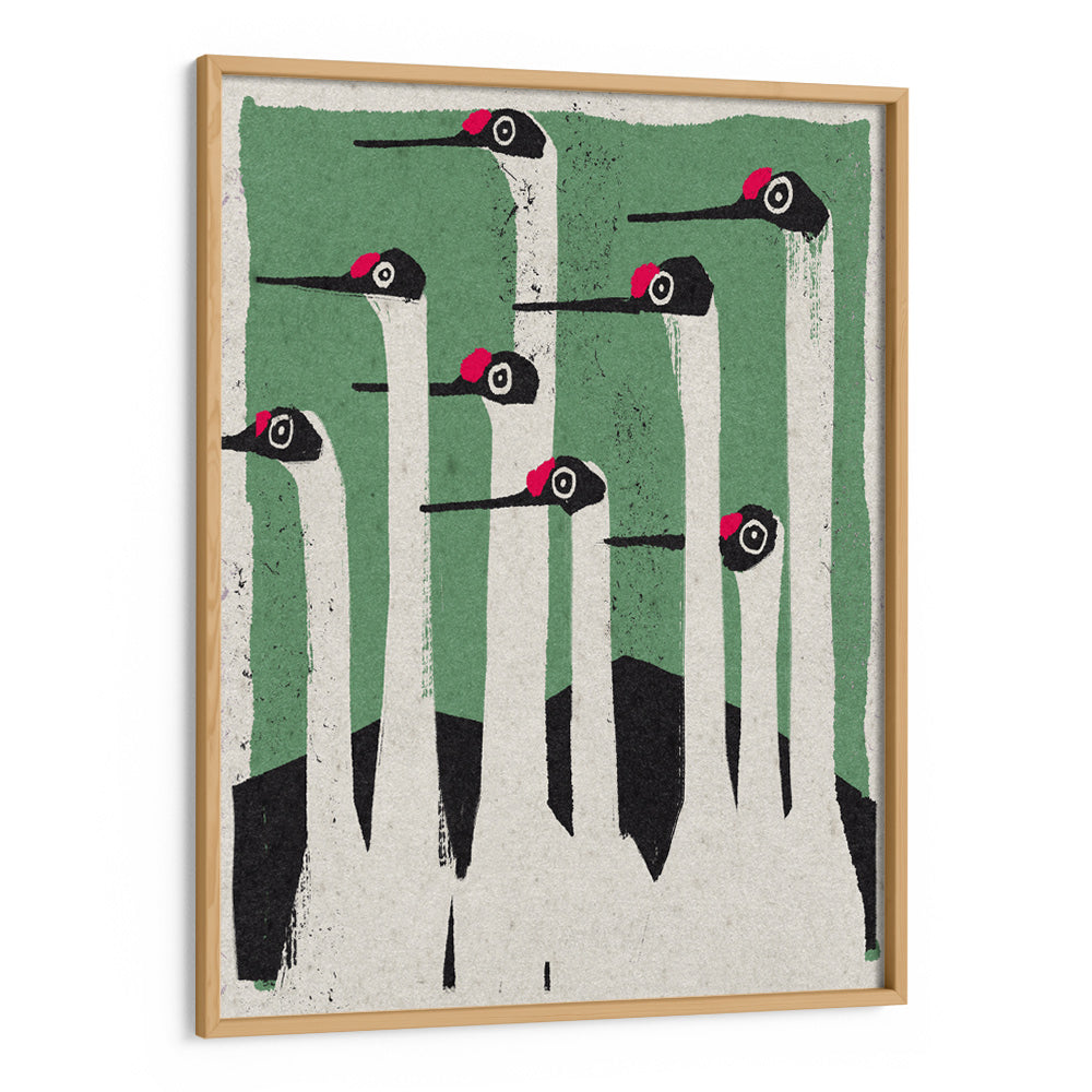 The Flock Wall Art Print - XS / Matte Paper / Rolled Art - Nook At You