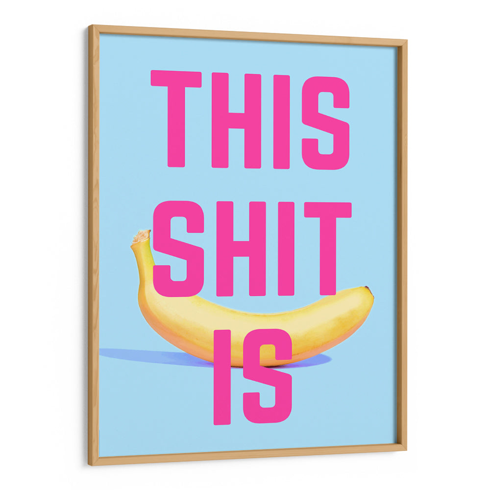 Bold Banana Statement Art Print - XS / Matte Paper / Rolled Art - Nook At You