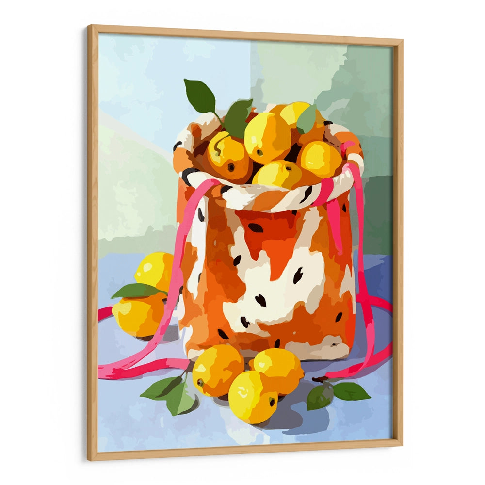 A Bag of Lemons Botanical Wall Prints - XS / Matte Paper / Rolled Art - Nook At You