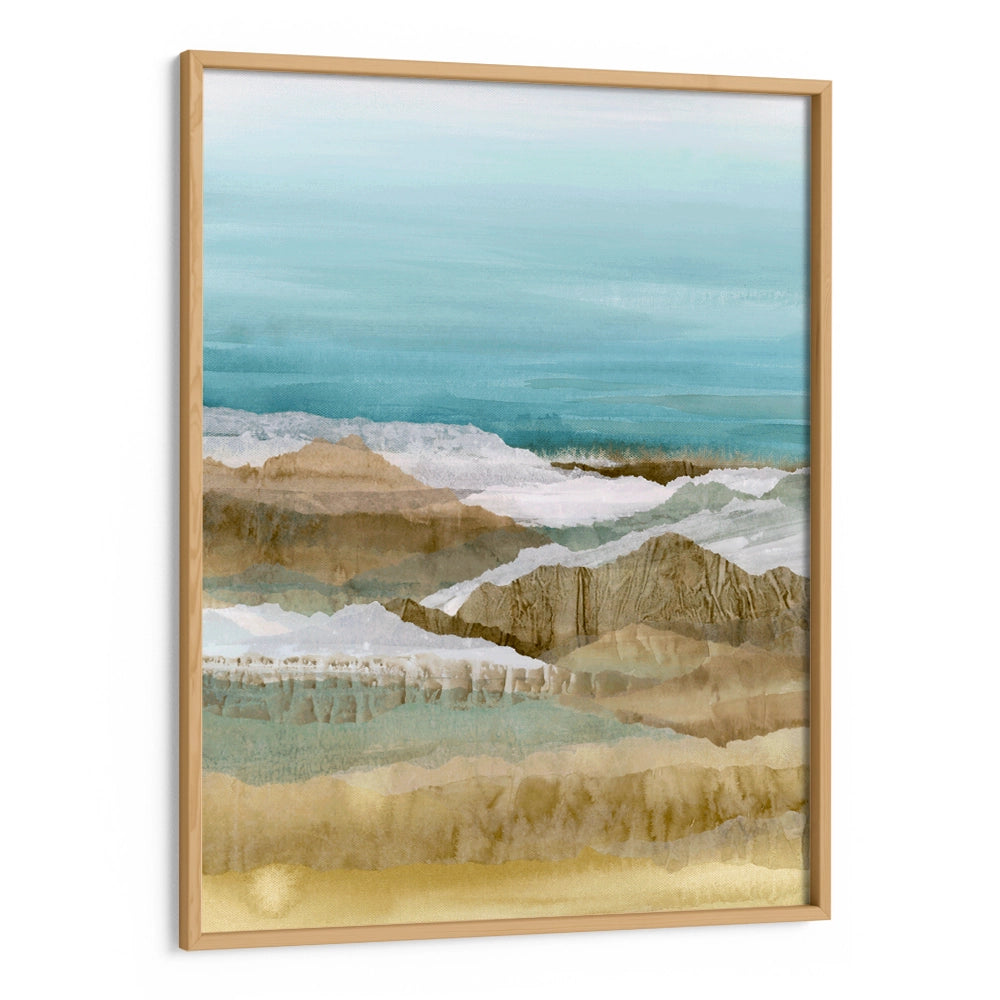 Abstract Mountain Layers Nature Wall Art - XS / Matte Paper / Rolled Art - Nook At You