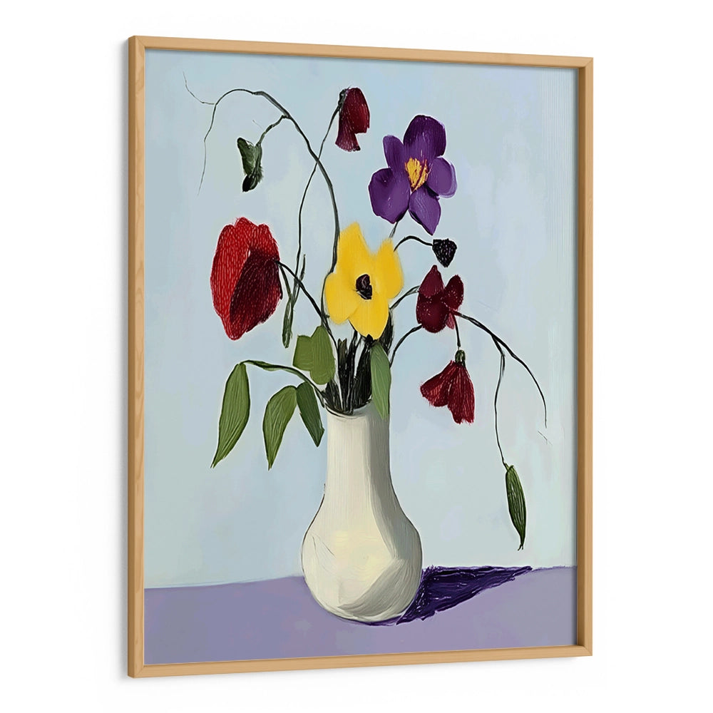 Flower Mood Botanical Wall Art Painting - XS / Matte Paper / Rolled Art - Nook At You