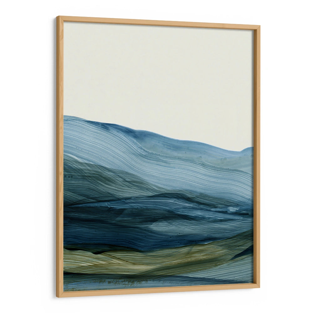 Mist Land 1 Modern Abstract Wall Art - XS / Matte Paper / Rolled Art - Nook At You