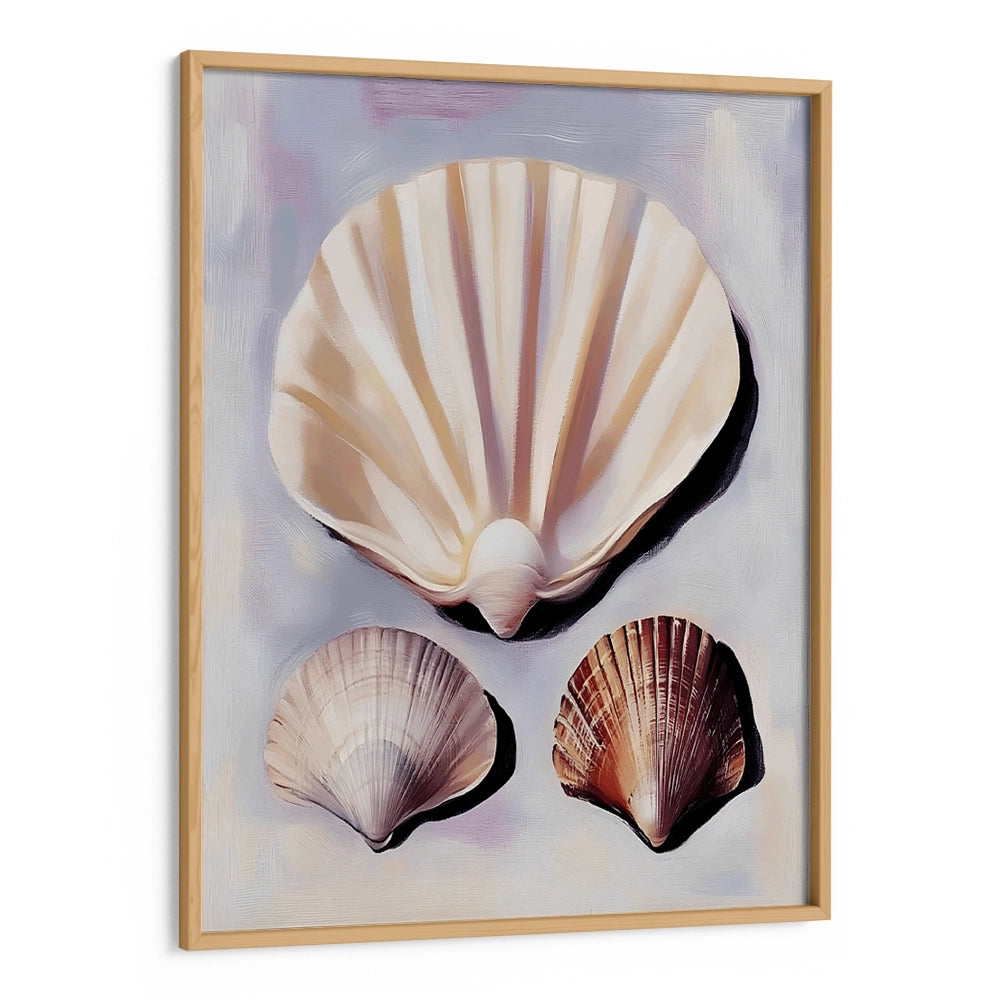 Seashell Harmony Canvas painting - XS / Matte Paper / Rolled Art - Nook At You