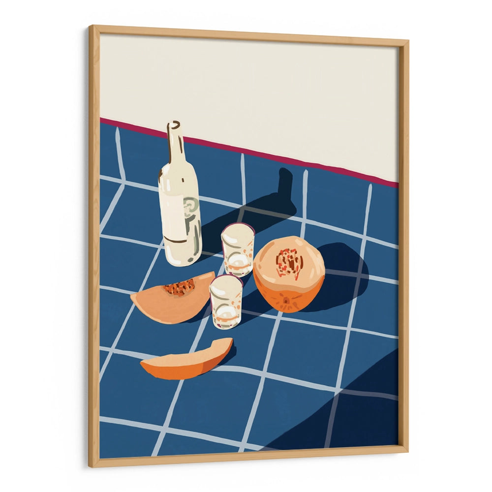 Melon Vodka Shots Dining Room Wall Art - XS / Matte Paper / Rolled Art - Nook At You