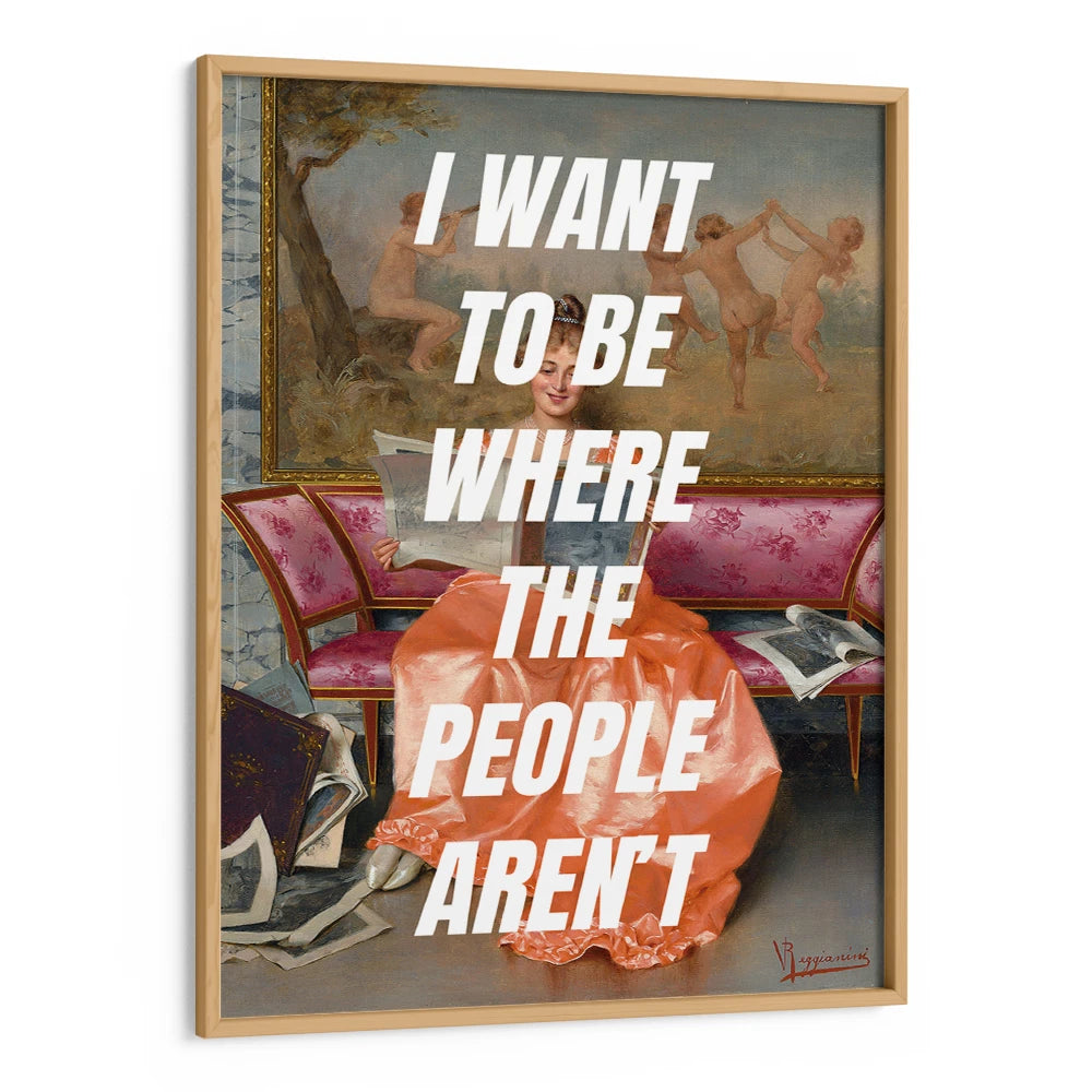 Solitude's Wish Statement Wall Art - XS / Matte Paper / Rolled Art - Nook At You