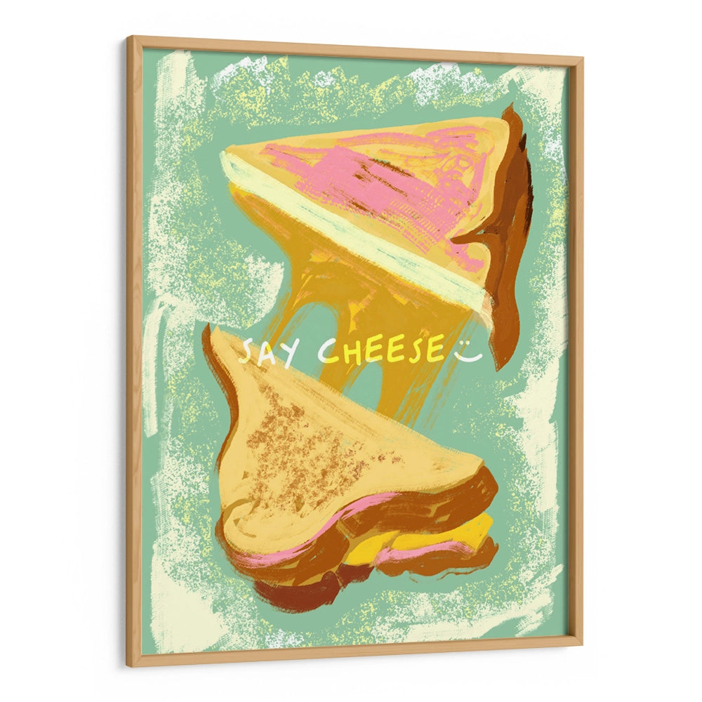 Melted Cheese Sandwiches Dining Room Wall Art - XS / Matte Paper / Rolled Art - Nook At You