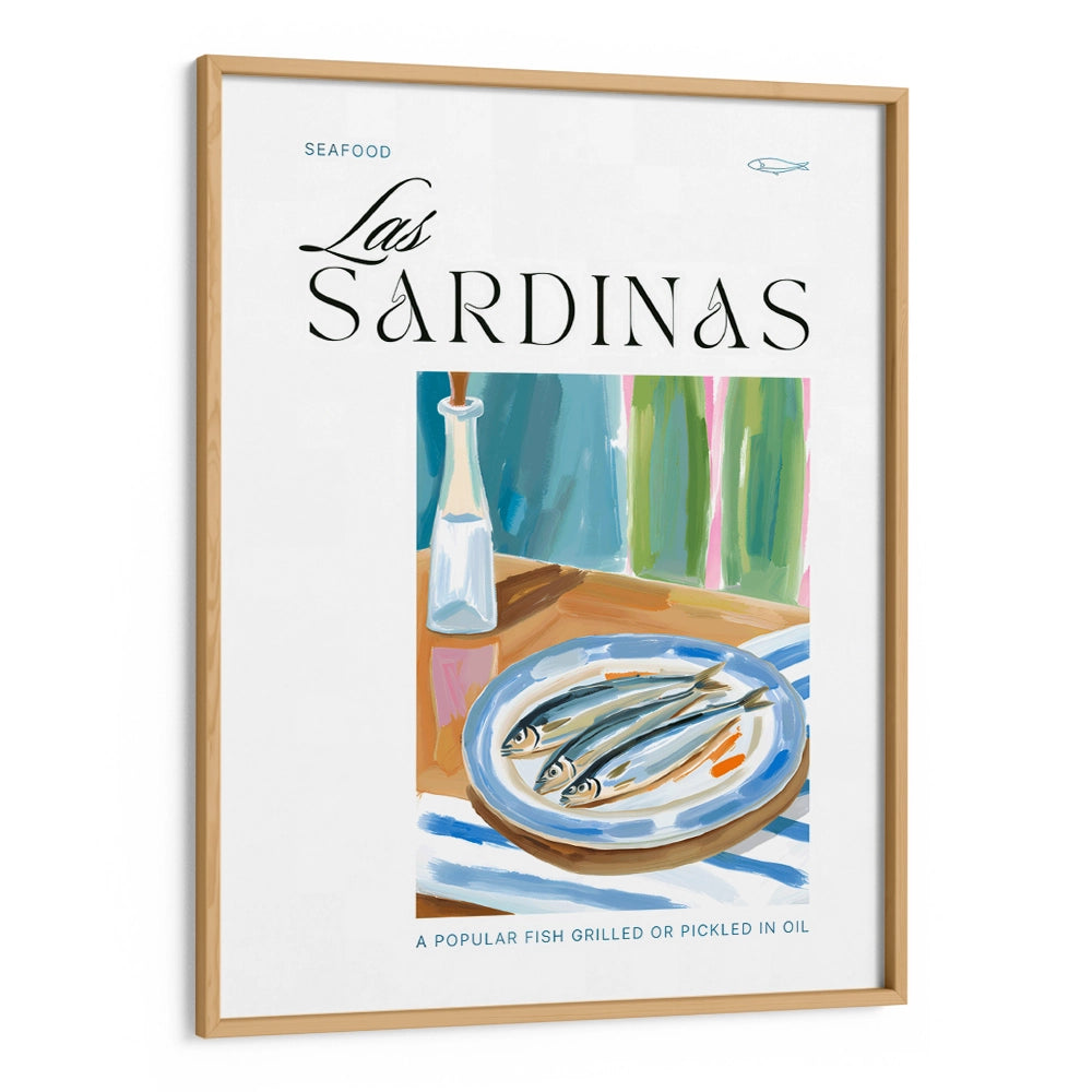 Sardine Gourmet Wall Art Print - XS / Matte Paper / Rolled Art - Nook At You