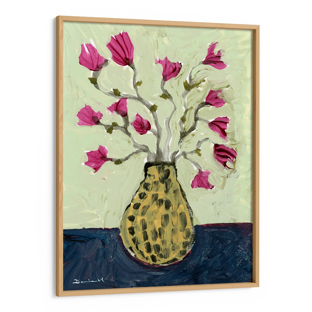 Crimson Petals Abstract Wall Art Poster - XS / Matte Paper / Rolled Art - Nook At You